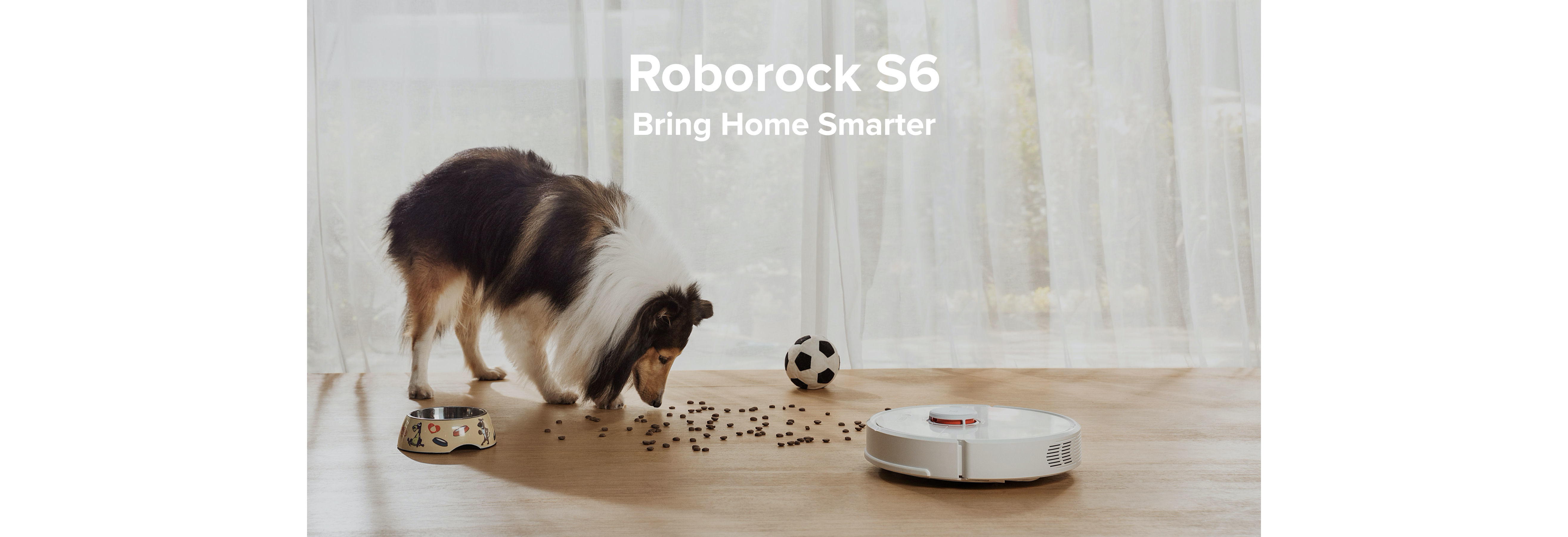 หุ่นยนต์ดูดฝุ่น ถูพื้น อัจฉริยะ โรโบร็อค Roborock S6 - Smart Robotic Vacuum and Mop Cleaner - Bring 